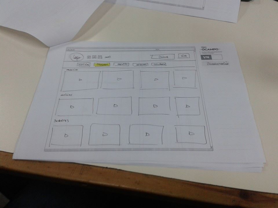 Propuesta para Home - ParesTV