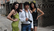 modelos posando