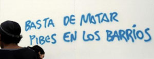 pintada en la pared
