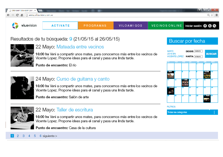 Resultados de busqueda