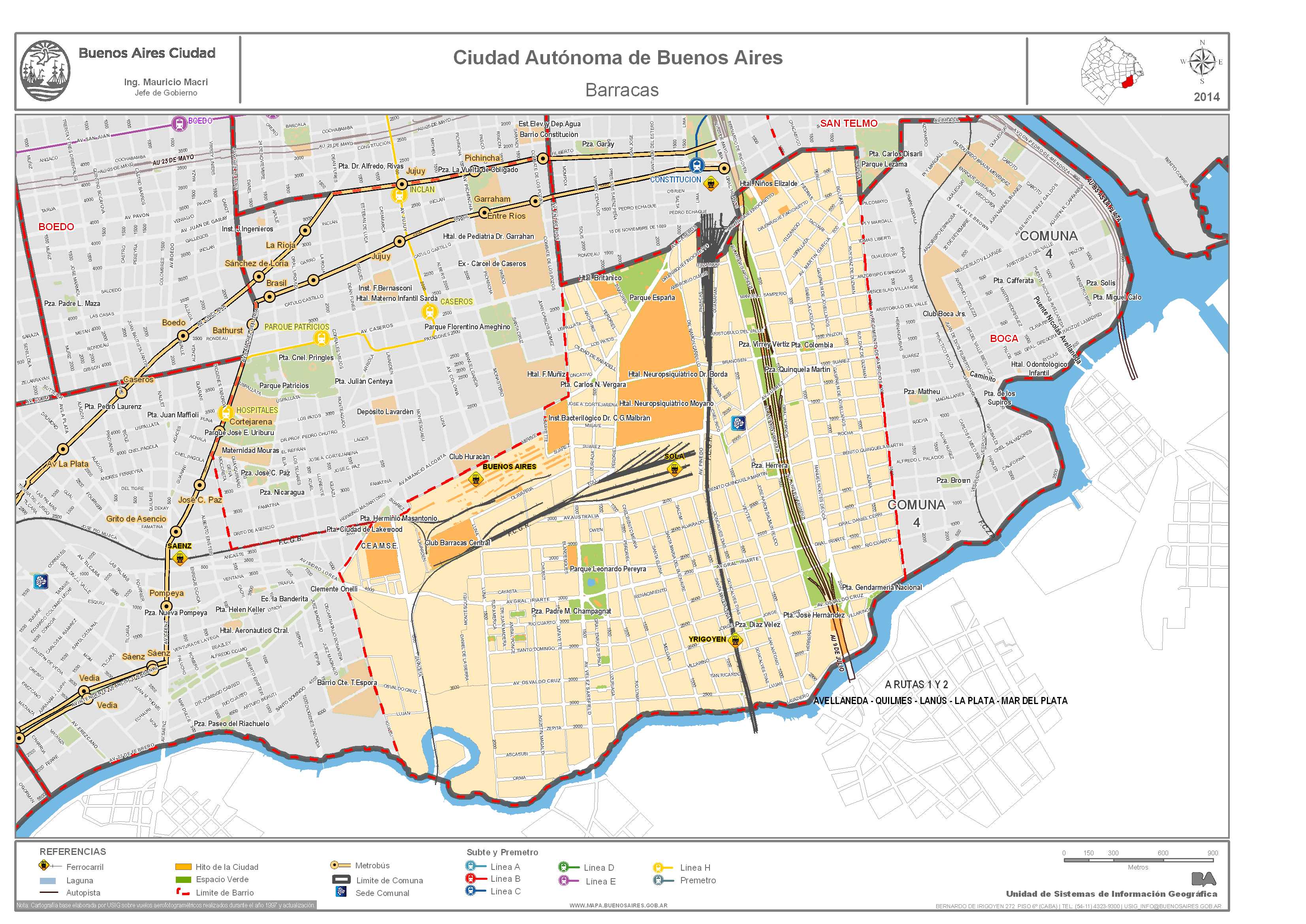 mapa barracas