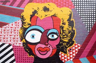 Graffiti de Marilyn