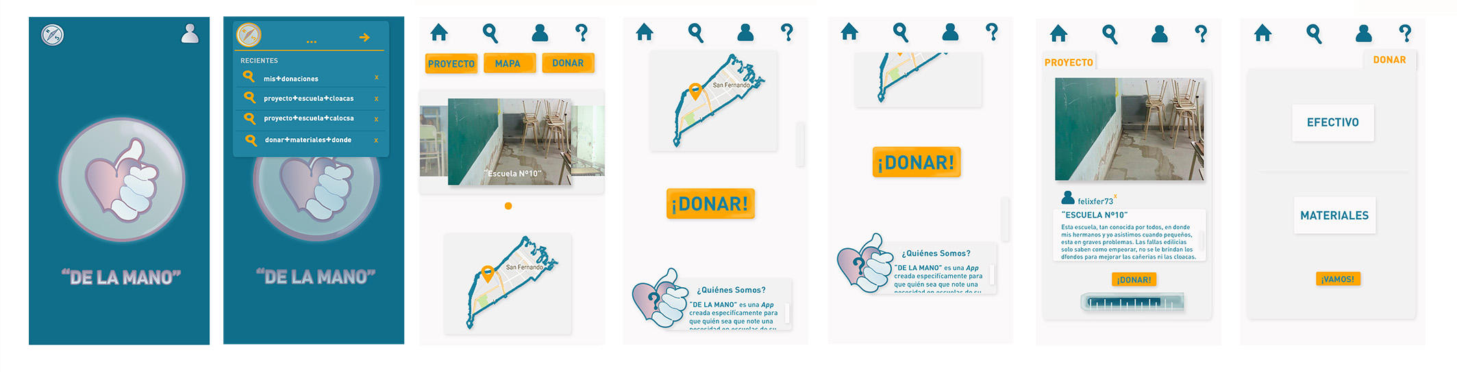 Prototipo para la App