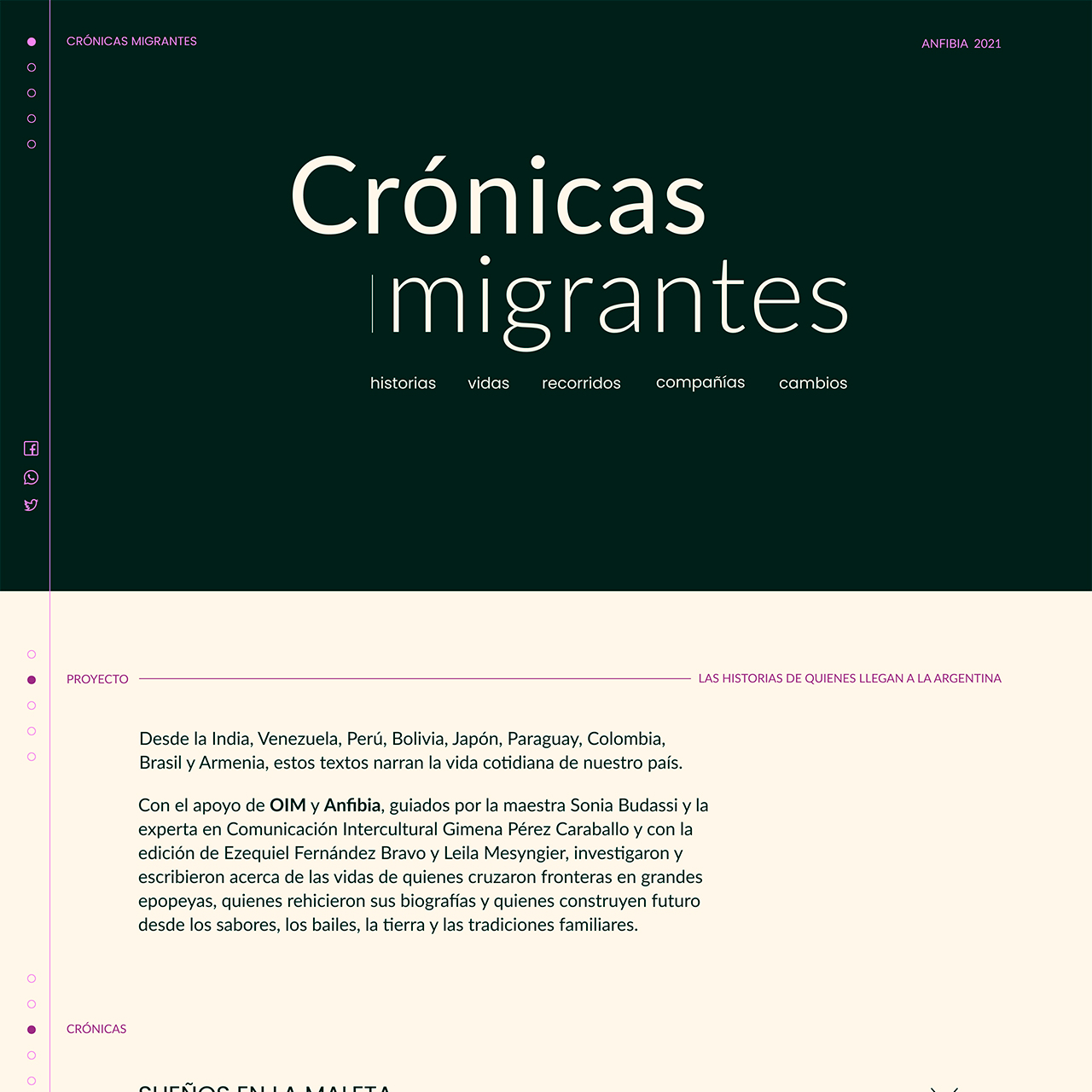 foto de Crónicas Migrantes