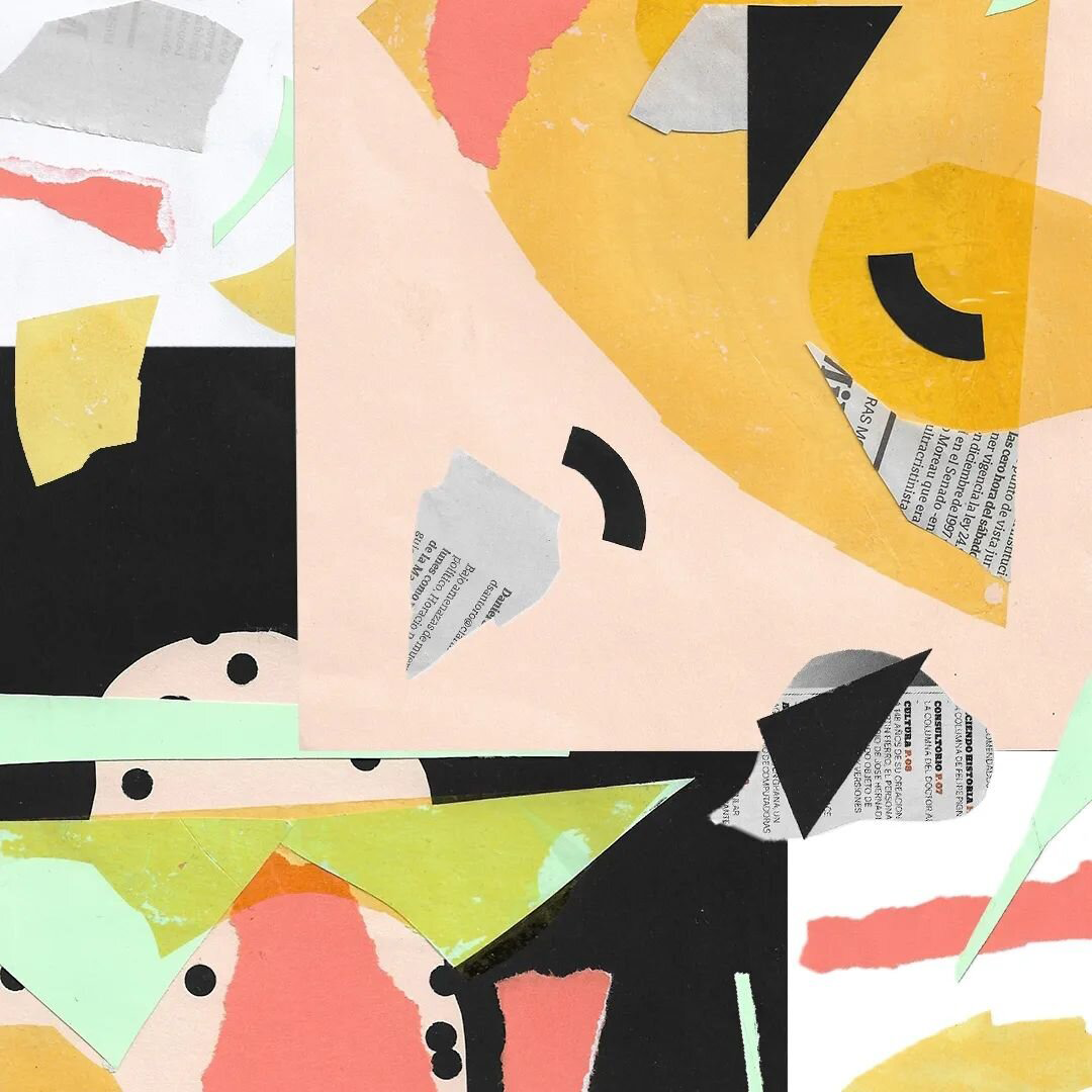 Imágen con recortes de papeles