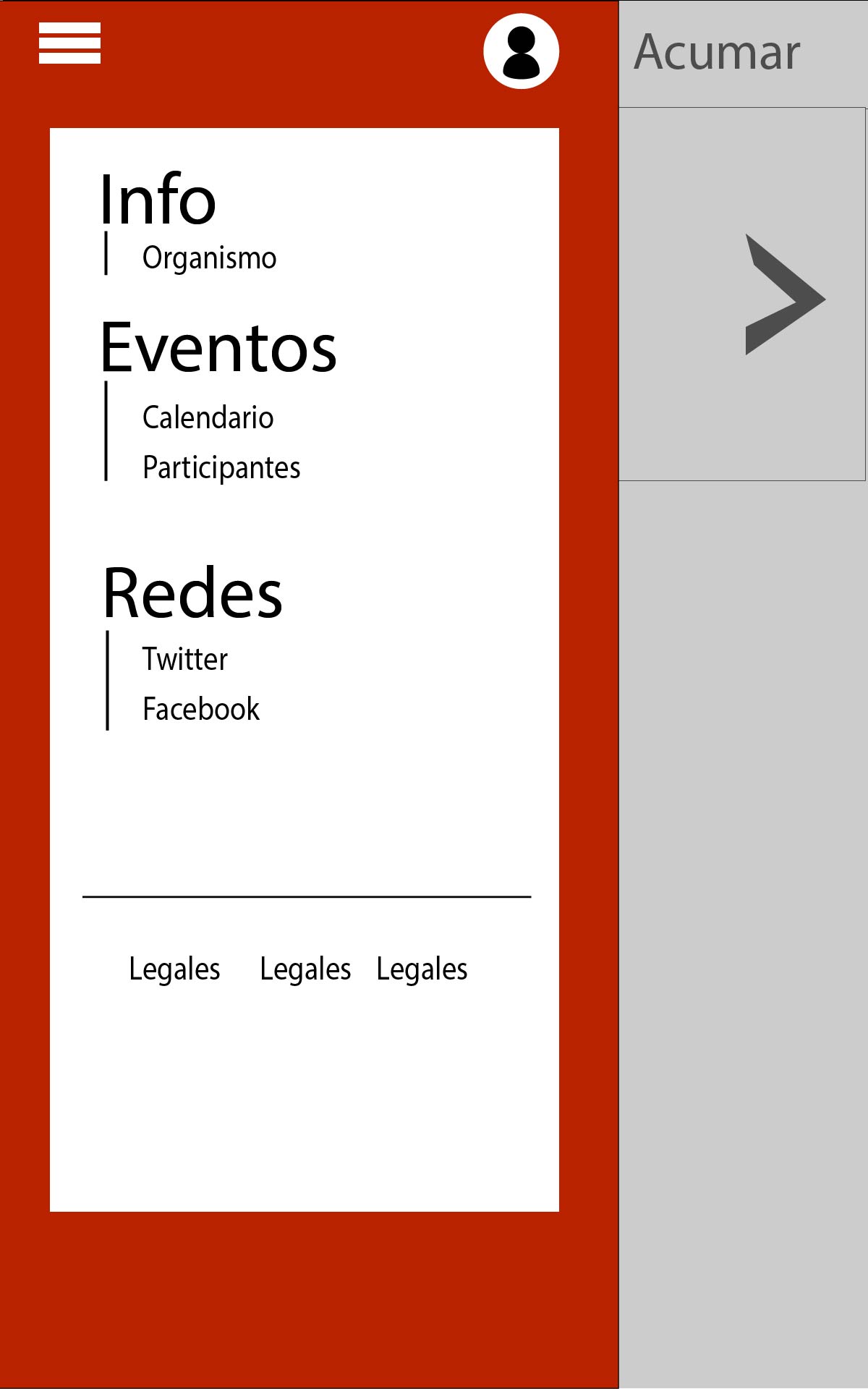 Boceto primera pantalla