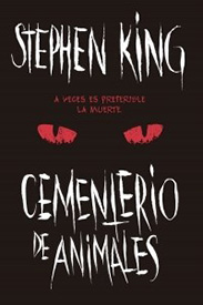 Tapa del libro Cementerio de Animales de Stephen King