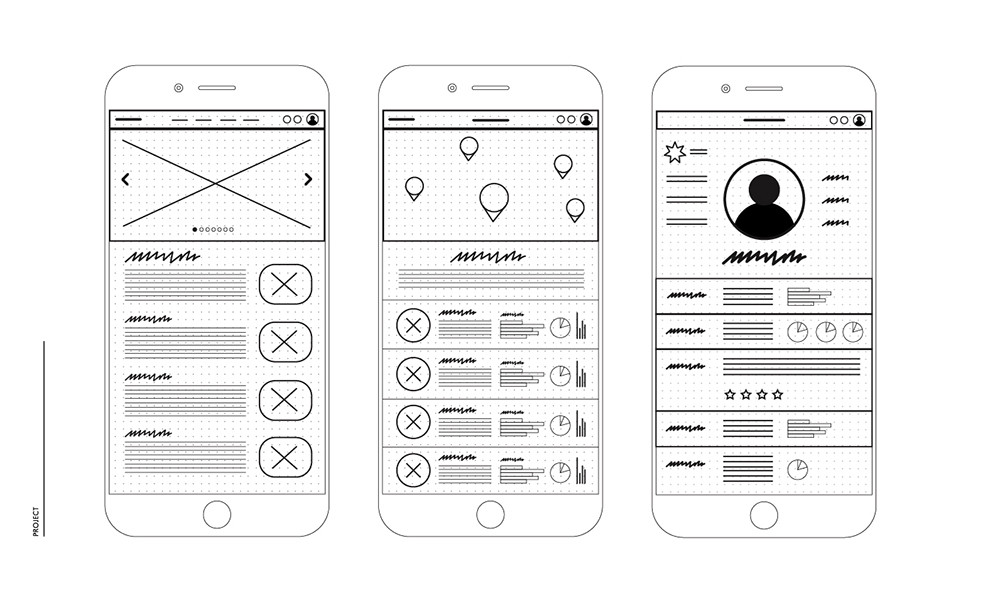 Boceto de WebApp