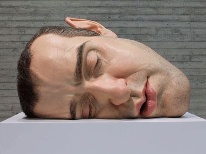 Escultura de Ron Mueck
