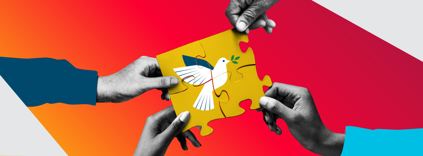 Banner de la paz