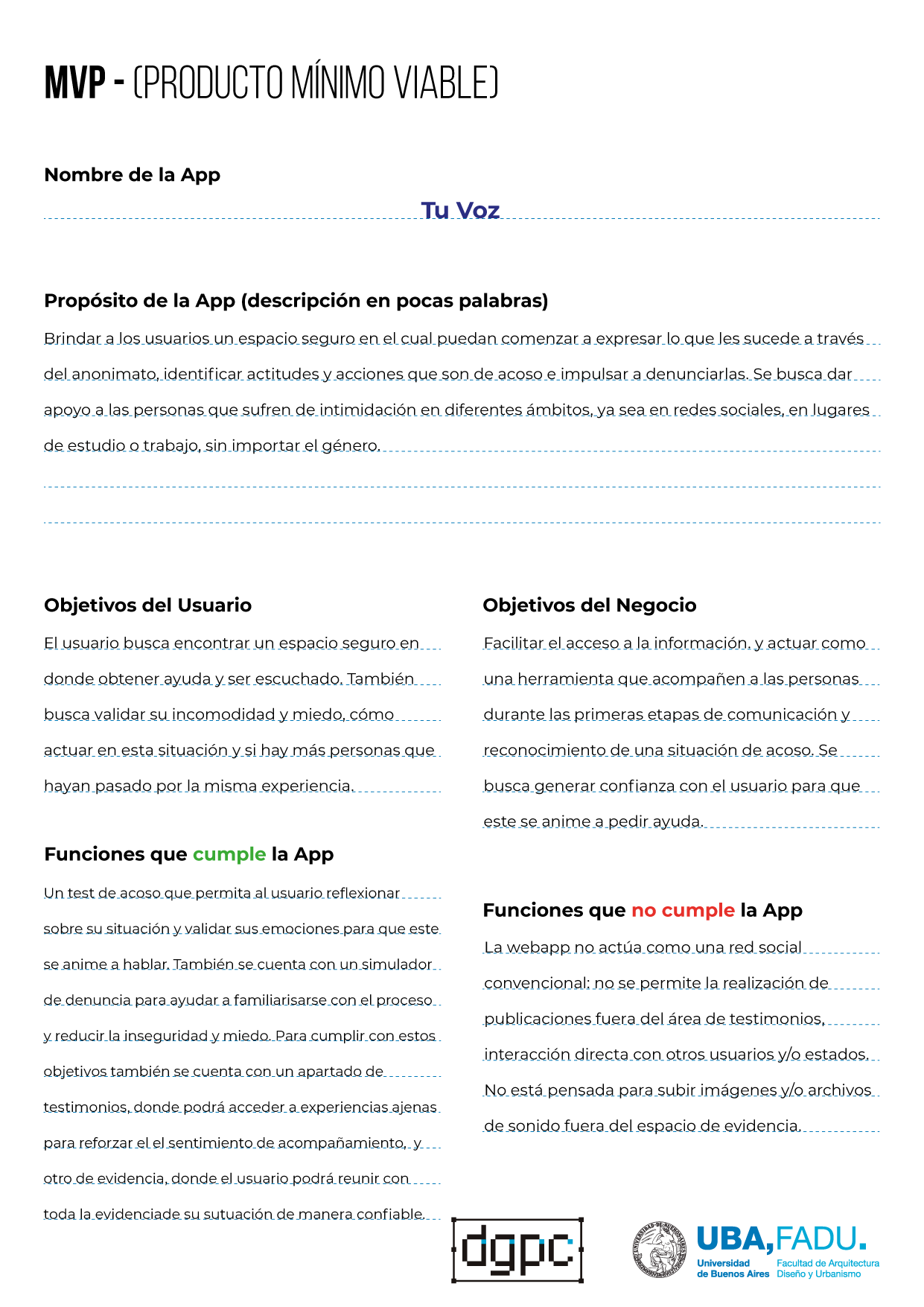 MVP, Producto Mínimo Viable