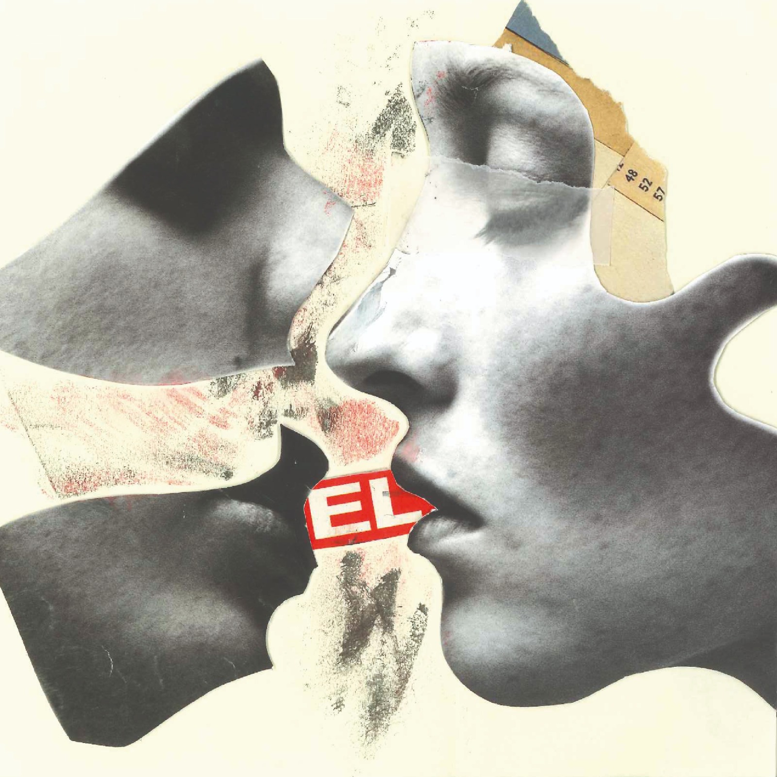 two faces with a text between them that says 'El'