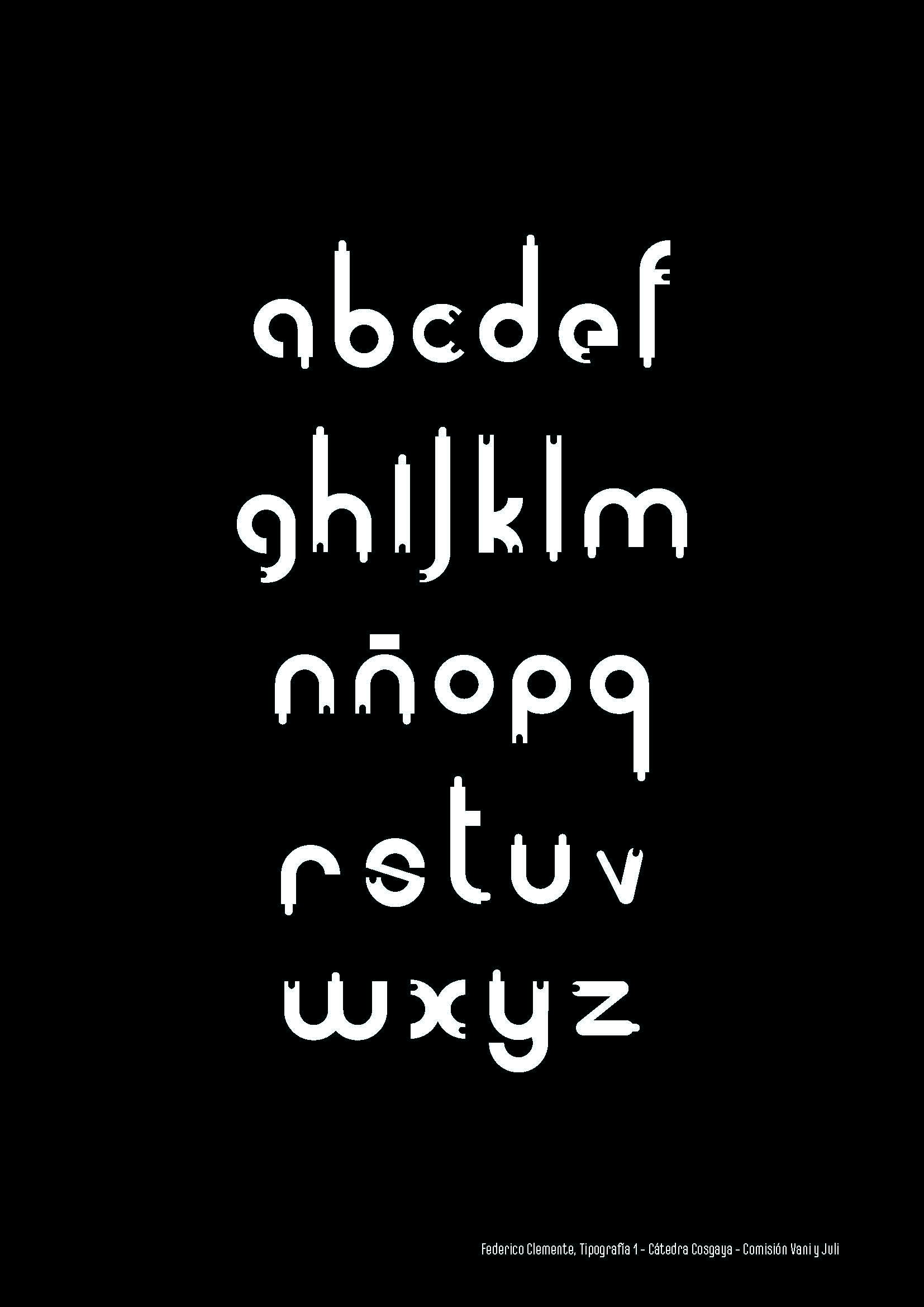 Trabajo de tipografía