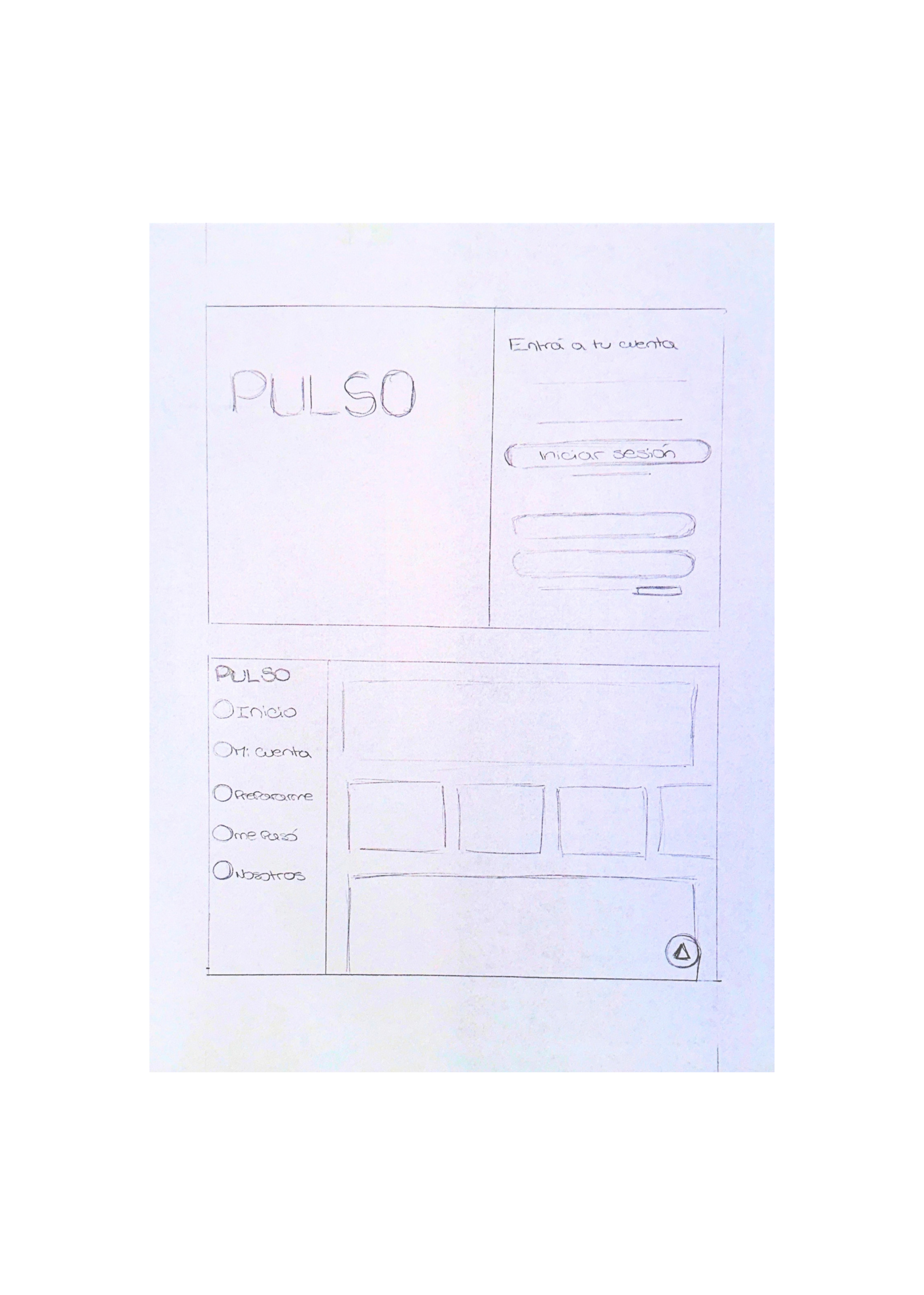 primer acercamiento a prototipo de la webapp