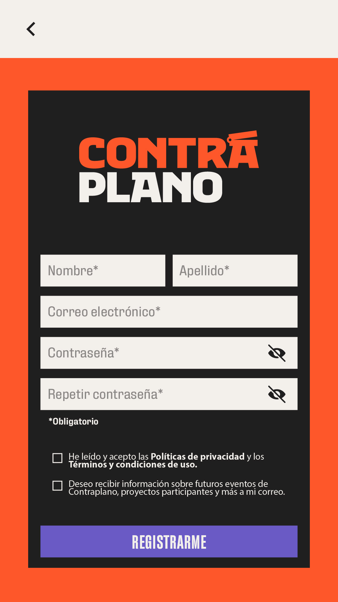 registrarse