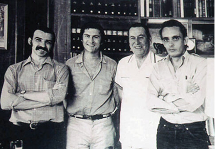 foto grupal de participantes destacados del cine de liberación.