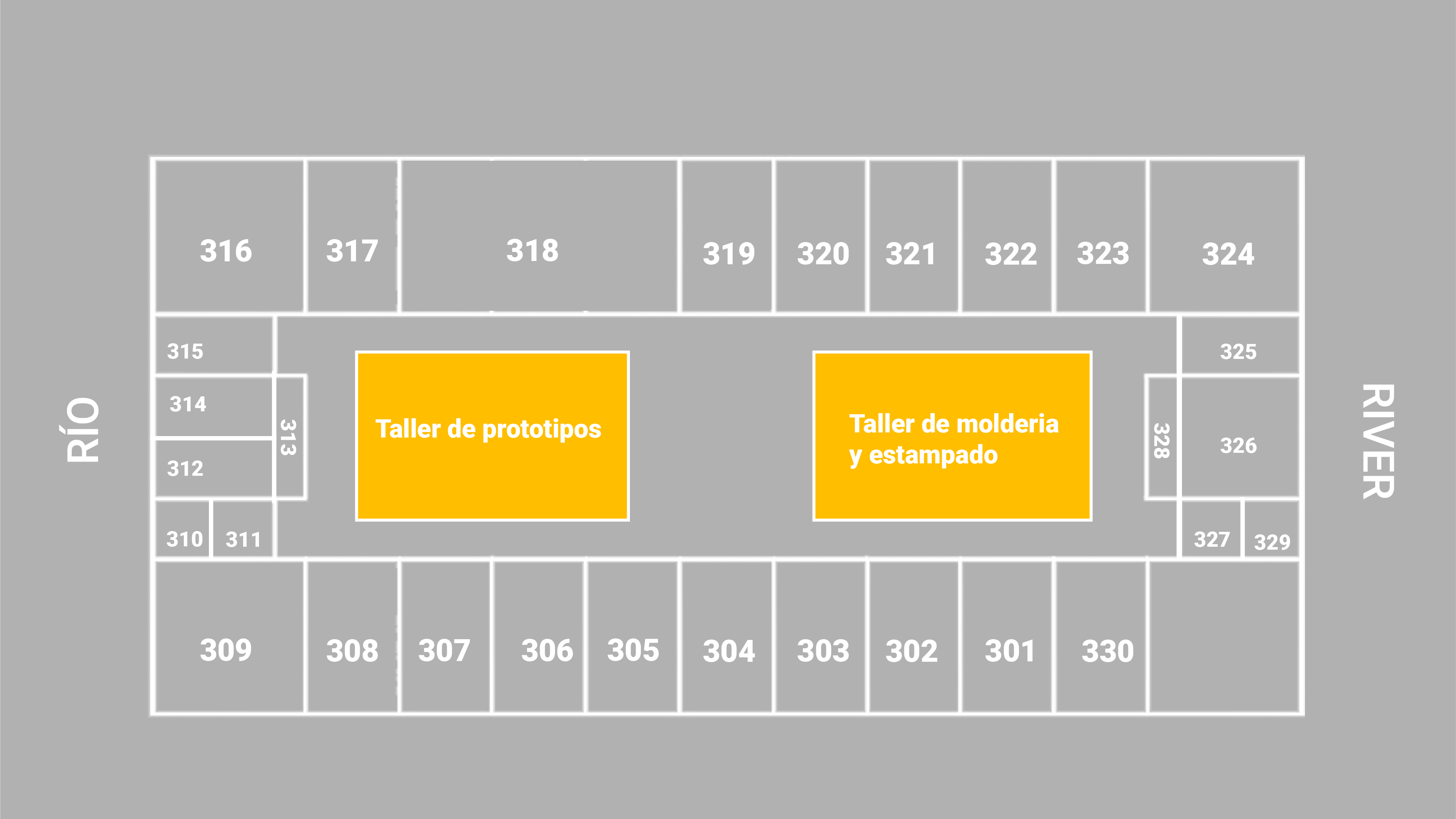 Mapa tercer piso