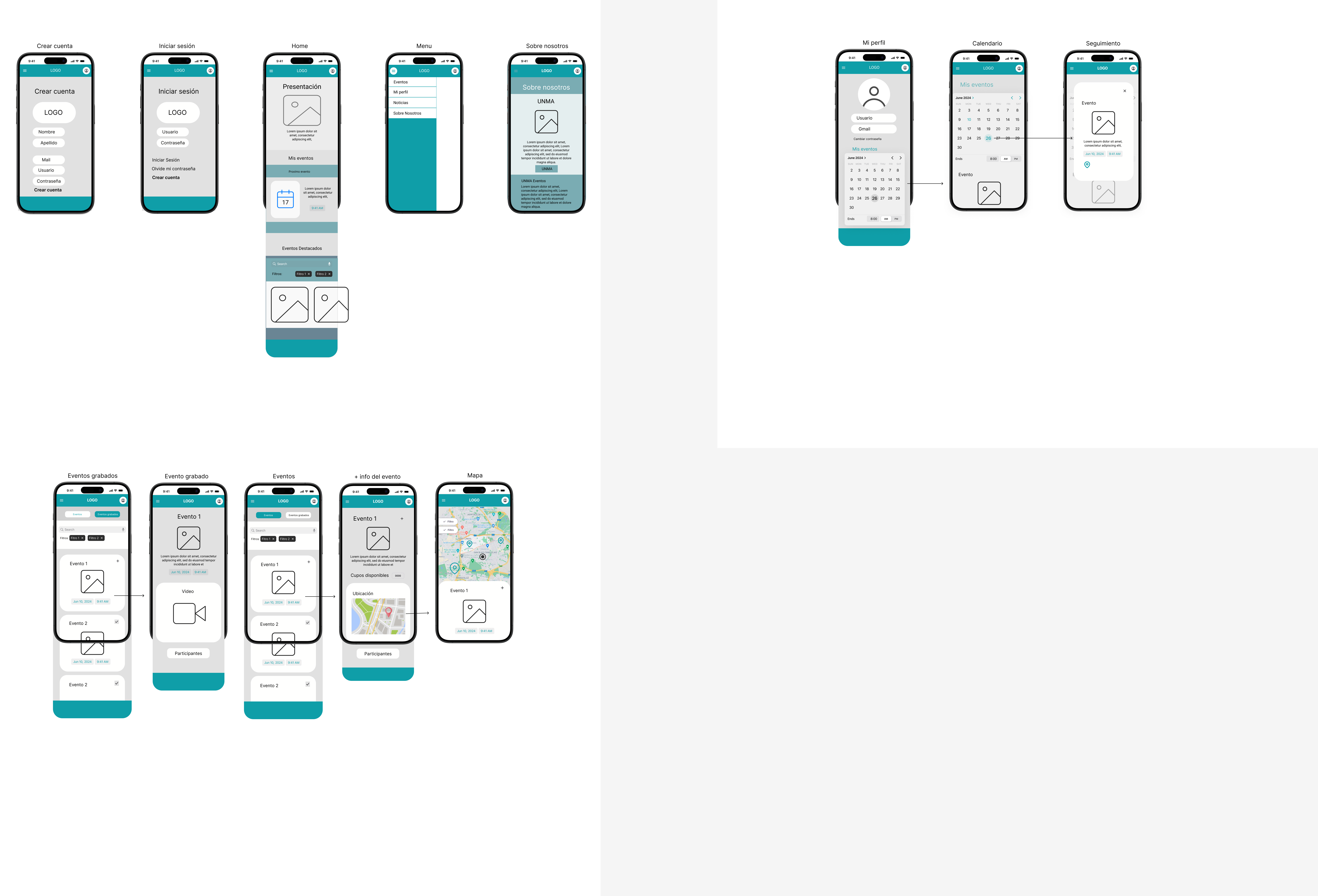 wireframes